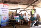Sambut-Hari-Jadi-ke-69,-Satlantas-Polres-Kupang-Sambangi--Kaum-Difabel-dan-Anak-Yatim-di-Kupang-Tengah