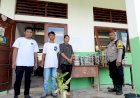 Bhabinkamtibmas-Babau-dan-Oesao-Kawal-Program-MBG-di-Sekolah,-Dukung-Program-Presiden-RI