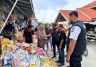 Demi-Stabilitas-Harga-Pangan,-Satreskrim-Polres-Kupang-Lakukan-Pengecekan-Pasar-Oesao