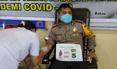Akbp--Aldinan-RJH-Manurung-SH-SIK-MSi-,ratusan-kantong--darah-personil--Polres-Kupang-untuk-kemanusiaan
