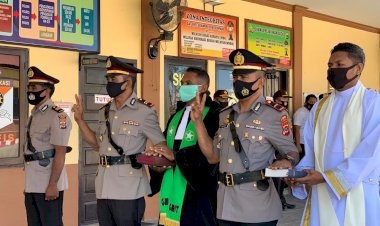 Kapolres-Kupang-Pimpin-Sertijab-Kasat-Narkoba-dan-Kapolsek-Sulamu