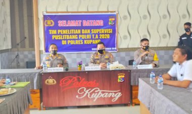 Tim-Puslitbang-Polri-Kunjungi-Polres-Kupang-Polda-NTT