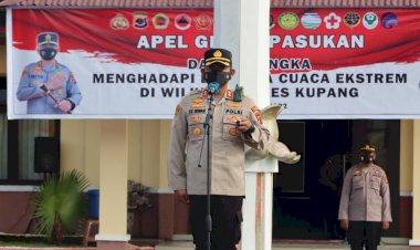 Pimpin-Apel-Perdana-Kapolres-Kupang-Tekankan-Loyalitas-Dan-Semangat