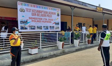 Pantau-Kebugaran-Fisik-Personil-Polres-Kupang-Ikuti-Tes-Kesamaptaan-Jasmani