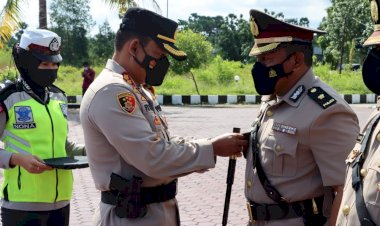 Kapolres-Kupang-Pimpin-Upacara-Sertijab-Waka-Polres-Kabag-Ops-Kasat-Samapta-Kapolsek-Fatuleu