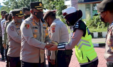 Polres-Kupang-Gelar-Halal---bihalal-Usai-Libur-Idul-Fitri-1443-H