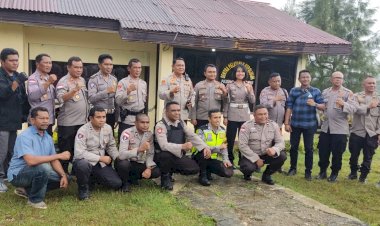 Bekerja-Keras,-Cerdas-dan-Iklas,-Pesan-Kapolres-Kupang-Saat-Kunjungan-kerja-ke-2-Polsek-Jajaran-Polres-Kupang