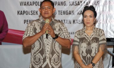 Pamit-Kenal-Wakapolres-dan-Lima-Pejabat-lain,-Kapolres-Kupang-:-'Kapolsek-Siap-Tempur'-!