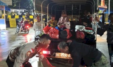 Rela-Kehujanan,-Satgas-Operasi-Pekat-Turangga-2022-Polres-Kupang,-Gelar-Operasi-di-Pelabuhan-Ferry-Bolok