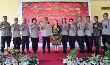 Perayaan-Natal-Bersama-Polres-Kupang,-Kapolres:-Jadilah-Terang-bagi-Sesama