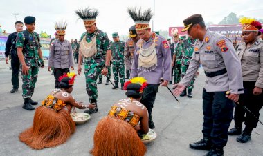 Panglima-TNI-dan-Kepala-Staf-Resmikan-Polda-Papua-Baru,-Kapolri:-Wujud-Sinergitas-Makin-Kokoh