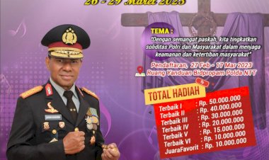 Meriahkan-Paskah-2023-Kapolda-NTT-Gelar-Lomba-Paduan-Suara-Antar--Gereja