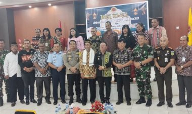 Hadiri-Halal-Bihalal-Lingkup-Pemkab-Kupang,-Kapolres-:-Ini-Sebuah-Pondasi-Keberagaman-Kehidupan-Beragama-di-Kabupaten-Kupang