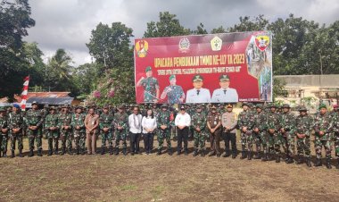 Hadiri-Upacara--Pembukaan-TMMD-Ke---117-TA.-2023-di-Nekamese,-Kapolres-Kupang-Puji-Langkah-TNI-membangun-Sinergi-Dengan-Masyarakat
