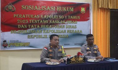 Kapolres-Kupang-Buka-Sosialisasi-Hukum-Peraturan-Kapolri-Nomor-1-Tahun-2023-di-Polres-Kupang