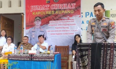 Kolaborasi-Polres-Kupang,-Dinkes-dan-RSKK-Kabupaten-Kupang-Gelar-Jumat-Curhat-di-Desa-Oeltuah