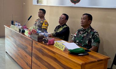Bupati-Korinus-Dampingi-Kapolres-Kupang-hadiri-Rakor-Bersama-Polda-NTT,-KPU,-Bawaslu-dan-Forkopinda