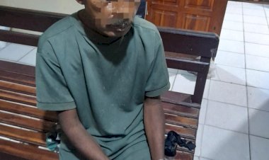 ST-Terduga-Pembunuh-Nahor-Olin-di-Desa-Bokong,-Resmi-Ditahan-Polisi