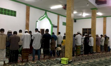Jamin-Keamanan-Selama-Bulan-Ramadhan,-Kapolres-Kupang-Sebar-Personilnya-di-Masjid-Masjid