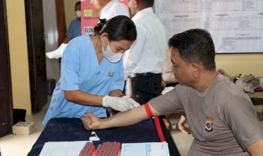 Kapolres-Kupang-Bersama-Jajaran-PJU-serta-Anggota-Polres-Kupang-Ramai-Ramai-Ikut-Rikes