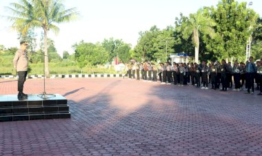 Pabanrim-Polres-Kupang-Kirim-230-Calon-Bintara-ke-Panitia-Daerah-NTT,-Kapolres-Kupang-:-Jangan-Putus-Asa,-Teruslah-Berlatih-!