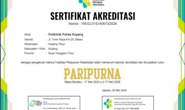 Luar-Biasa-!-Poliklinik-Polres-Kupang-Raih-Akreditasi-Paripurna