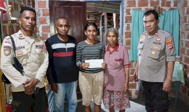 Sambut-HUT-Bhayangkara-ke-78-Polres-Kupang-Gelar-Bantuan-Sosial-Hingga-Polsek-Polsek