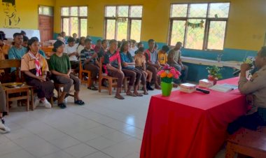 Cegah-Perundungan-Terjadi-di-Sekolah,-Satbinmas-Polres-Kupang-Gelar-Sosialisasi