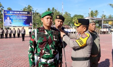 Operasi-Patuh-Turangga-2024:-Polres-Kupang-Adakan-Apel-Gelar-Pasukan