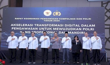 Gelar-Rakorwas-Bareng-Kompolnas,-Kapolri-Ingin-Polri-Jadi-Organisasi-Modern