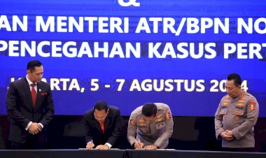 Polri-dan-Menteri-ATR/BPN-Perkuat-Sinergitas-Pemberantasan-Mafia-Tanah