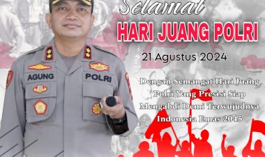 Digelar-Perdana,-Upacara-Hari-Juang-Polri-di-Polres-Kupang-Dipimpin-AKBP-Anak-Agung-Gde-Anom-Wirata,-S.I.K.,-M.H