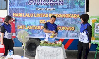 Peringatan-Hari-Jadi-Lalu-Lintas-ke-69 di-Polres-Kupang-diwarnai Olahraga-Bersama-dan-Beragam-Perlombaan,-Kapolres-:-Berikan-Pelayanan-terbaik-Kepada-Masyarakat