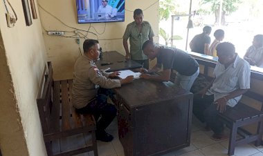 Dua-Kadus-di-Desa-Tolnaku-Didamaikan-Polisi-Usai-Baku-Pukul-Saat-Pembagian-Bansos