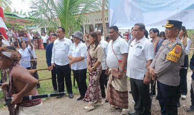 Polres-Kupang-Amankan-Kunjungan-Kerja-Menkomdigi-Hj-Meutya-Viada-Hafid,-B.Eg.,-M.I.P-di-Kabupaten-Kupang