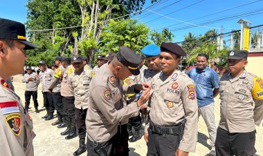 Polres-Kupang-Tertibkan-Brevet-Personil-Polsek-Jajaran