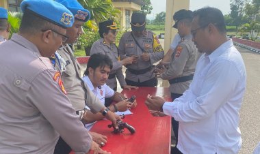 Polres-Kupang-Perketat-Pengawasan-Penggunaan-Senjata-Api-Anggota