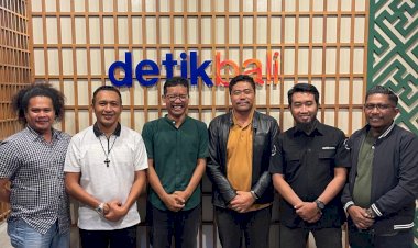 Datangi-Kantor-Redaksi-Detik-Bali-di-Denpasar,-Kasat-Reskrim-Polres-Kupang-Klarifikasi-Pemberitaan-Dugaan-Pemerasan