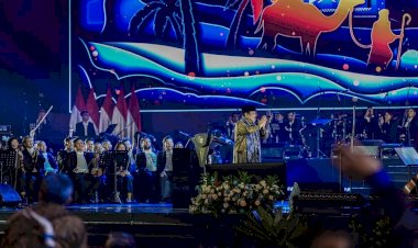 Hadiri-Perayaan-Natal-Nasional,-Presiden-Prabowo-Sampaikan-Terima-Kasih-ke-Kapolri-&-Panglima-TNI