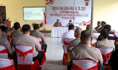 Polres-Kupang-Gelar-Sosialisasi-DIPA/RKA-KL-Tahun-Anggaran-2025-dan-Penandatanganan-Pakta-Integritas