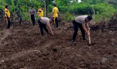 Dukung-Ketahanan-Pangan,-Polres-Kupang-Siapkan-1472-Hektar-Lahan-untuk-Program-Pertanian