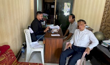 Tersangka-Kasus-Tambang-Ilegal-NNYE-dan-YK-Akhirnya-Diperiksa-Penyidik-Reskrim-Polres-Kupang
