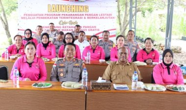 Launching-Program-P2L,-Polres-Kupang-Siap-Dukung-Ketahanan-Pangan-dan-MBG