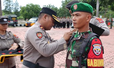 Pimpin-Apel-Gelar-Pasukan-Operasi-Ketupat-Turangga-2025,-Wakapolres-Kupang-Ajak-Kolaborasi-Semua-Pihak