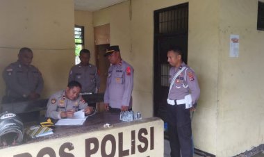 Wakapolres-Kupang-Kontrol-Pelaksanaan-Operasi-Ketupat-Turangga-2025