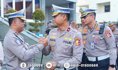 Apel-dan-Halal-Bihalal-Korlantas:-Kakorlantas-Angkat-Topi-untuk-Polantas-Operasi-Ketupat-2025