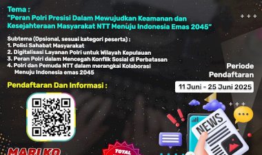 Sambut-Hari-Bhayangkara-ke-79,-Polda-NTT-Gelar-Lomba-Konten-Kreatif-dan-Karya-Tulis-Berhadiah-Puluhan-Juta-Rupiah