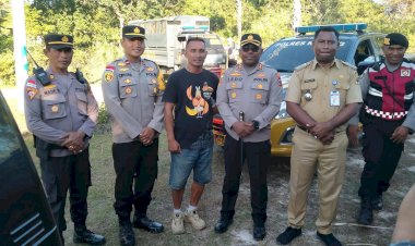 Kapolres-Kupang-Tinjau-Lokasi-Dugaan-Judi-Sabung-Ayam-di-Kupang-Tengah,-Tegaskan-Komitmen-Pemberantasan