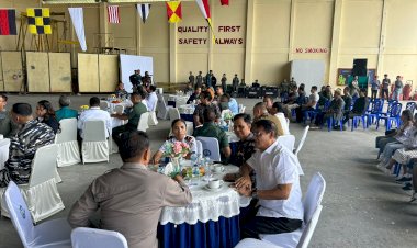 Wujud-Sinergitas-TNI-Polri,-Polres-Kupang-Hadiri-Tasyakuran-HUT-Ke-69-Penerbangan-TNI-AL-di-Lanudal-Kupang