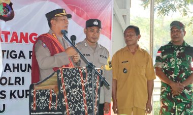 Polres-Kupang-Terima-Kunjungan-Tim-Penilai-Lomba-Tiga-Pilar-Bhabinkamtibmas-Baharkam-Polri-Tahun-2025-di-Desa-Benu,-Kecamatan-Takari